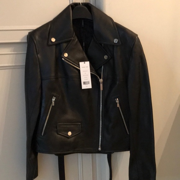 Helmut Lang Jackets & Blazers - Brand new Helmut Lang leather biker jacket